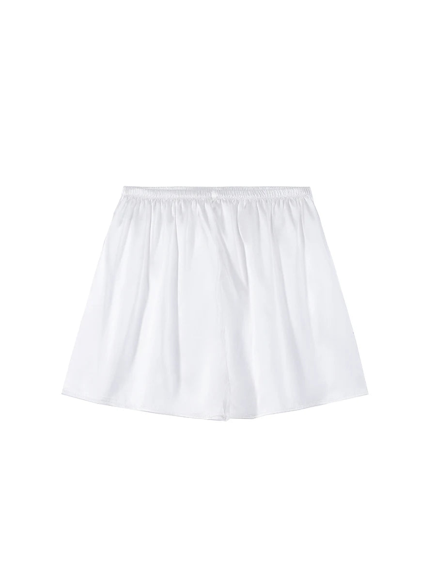 Silk Shorts for Women | Ava White