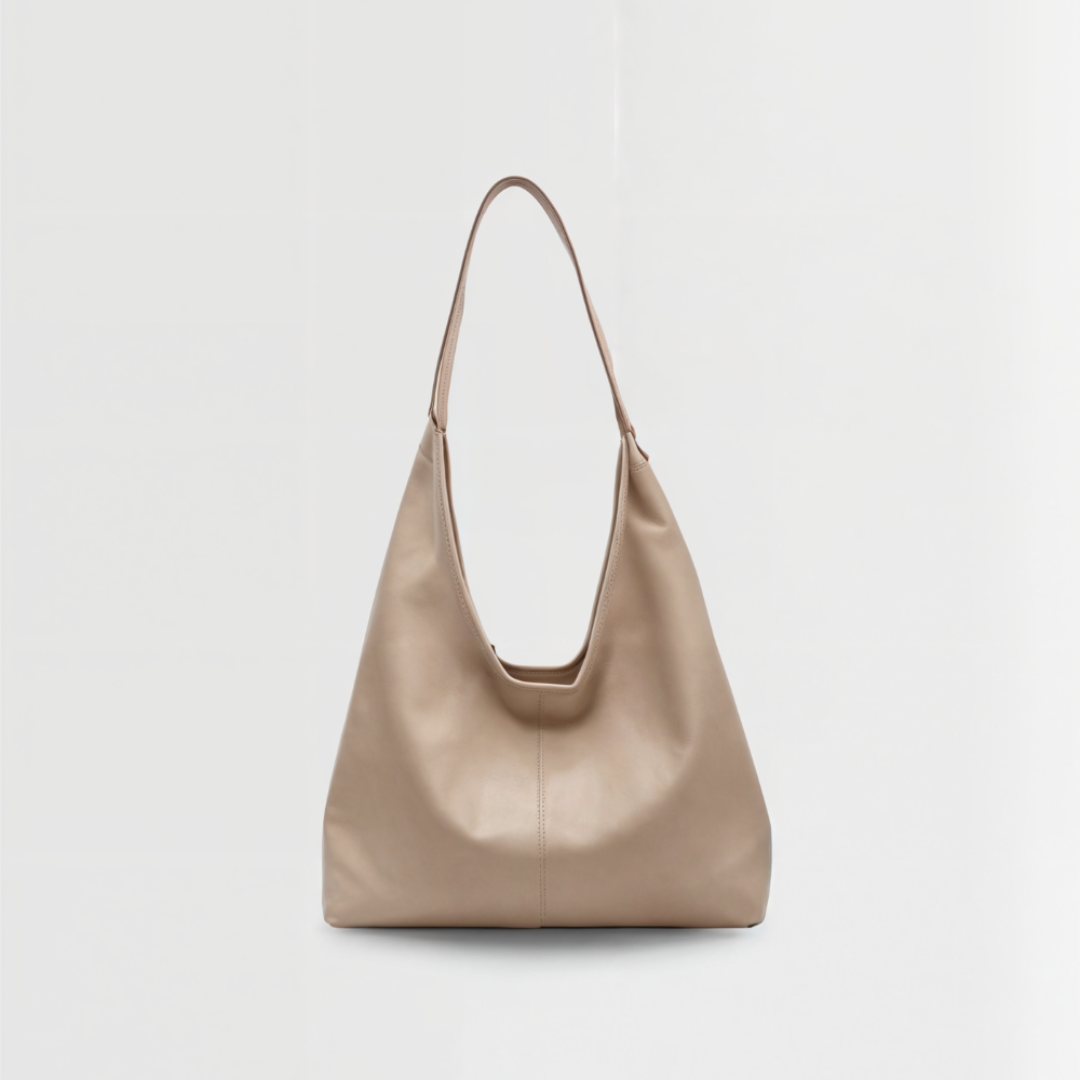 Celestine - Vegan Leather Tote White
