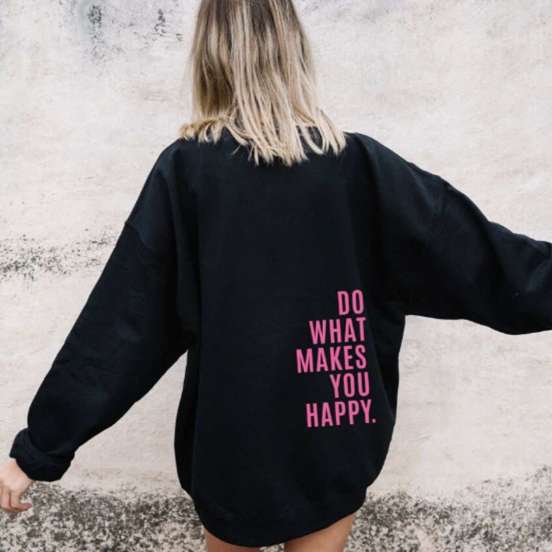 Oversized Hoodie Casual Style for Women | Elowen Black