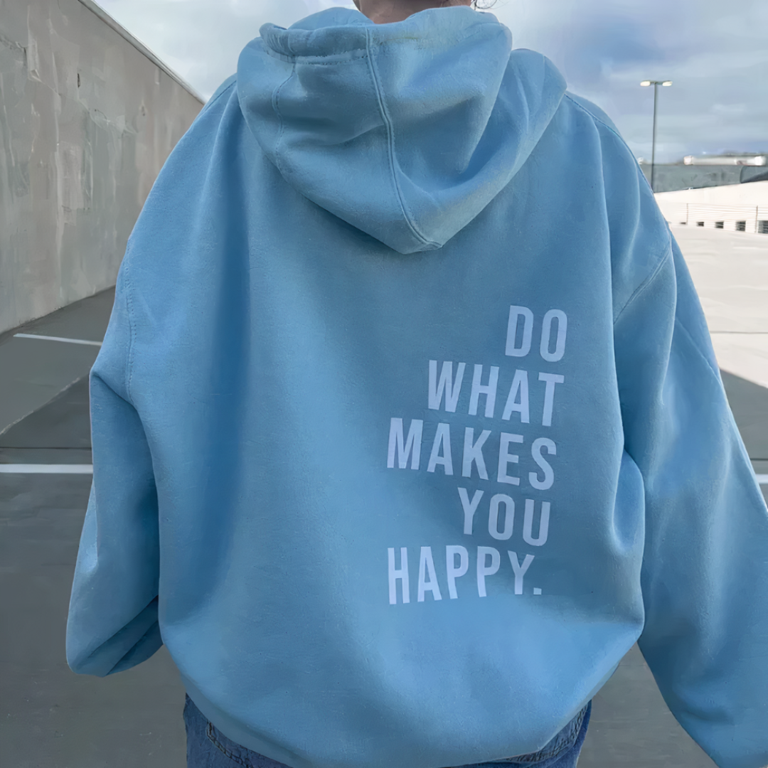 Oversized Hoodie Casual Style for Women | Elowen Blue