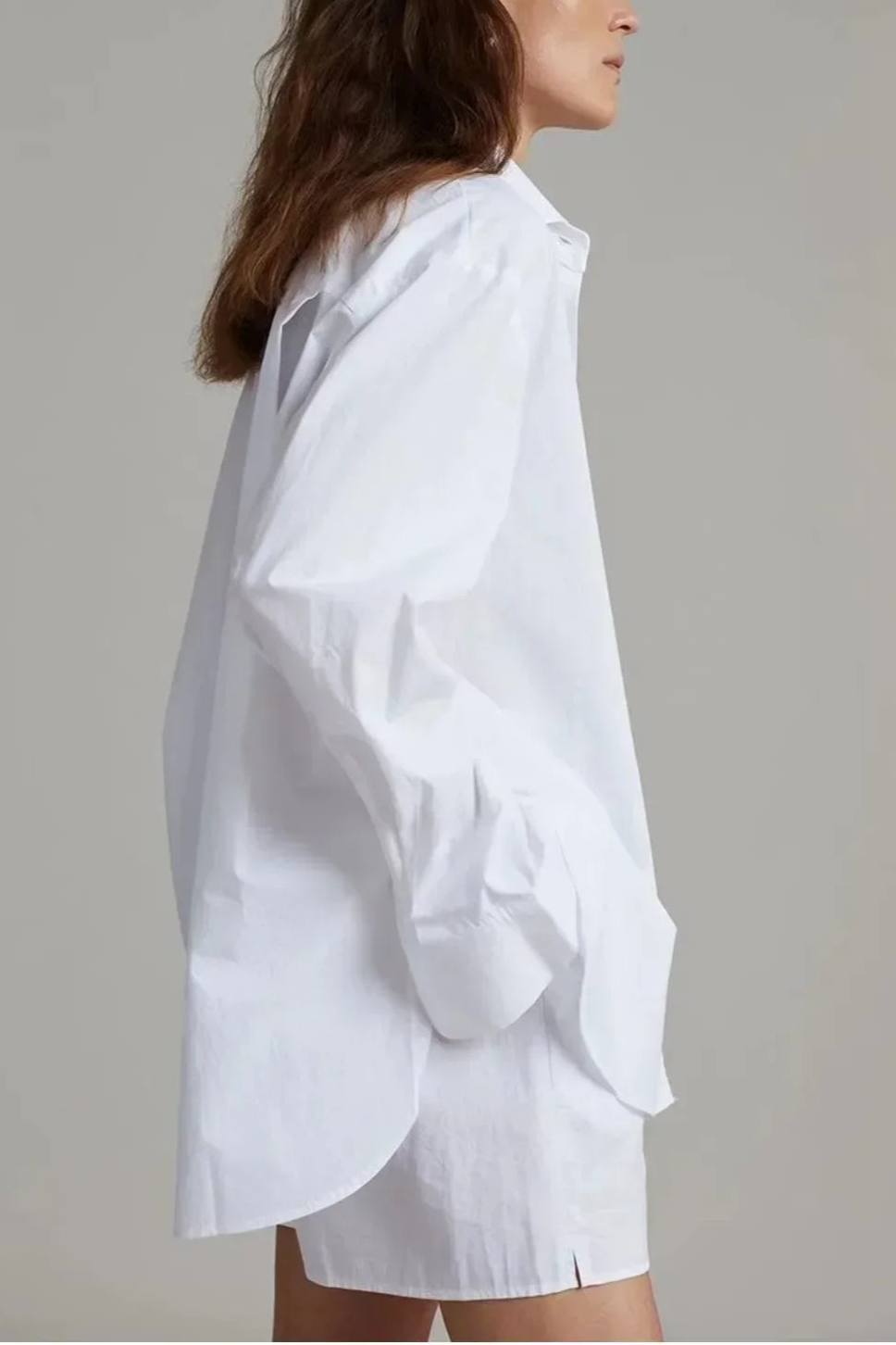 2-Piece Poplin Set for Women | Solara White
