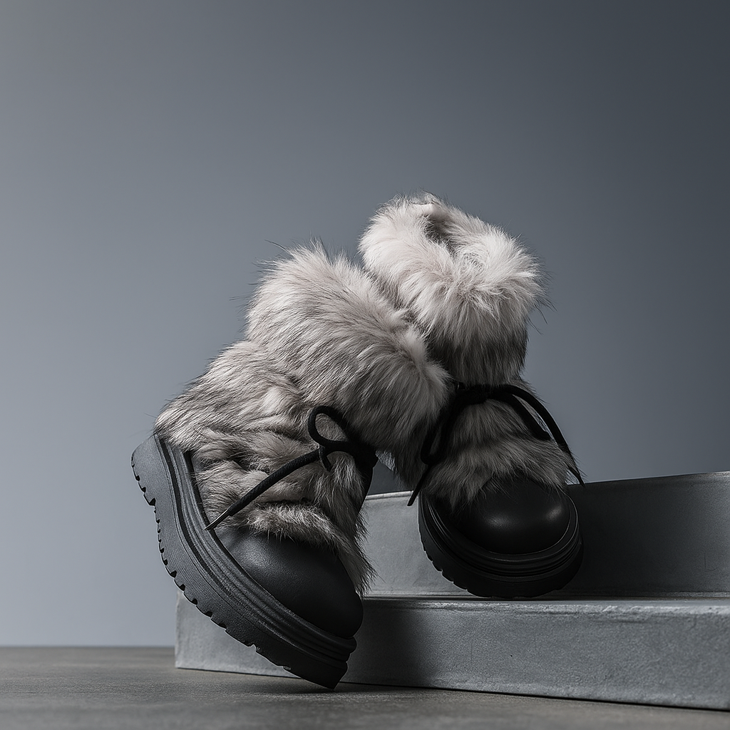 Altra | Faux Fur Winter Boots Black