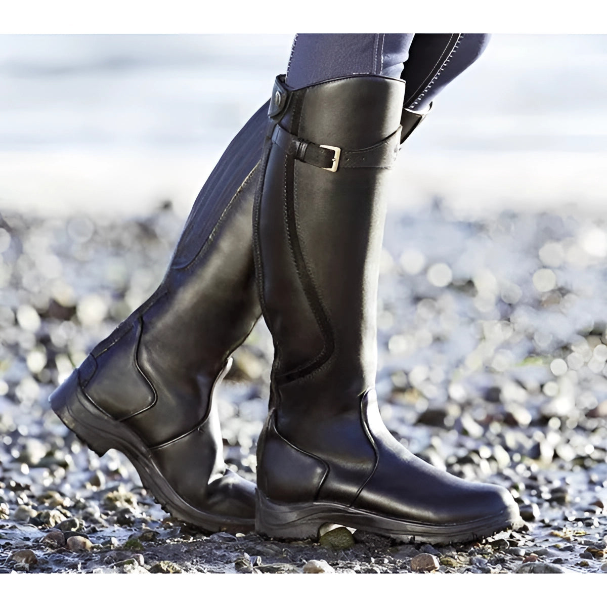 Ambria – Women's Waterproof Equestrian Boots Black