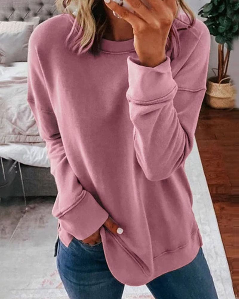 Cozy Sweater for Women Perfect for Layering | Annalise Pink