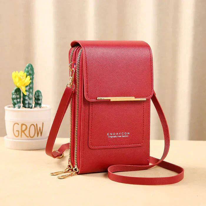 Anti-Theft Bag for Women | Amethyst Red One-size