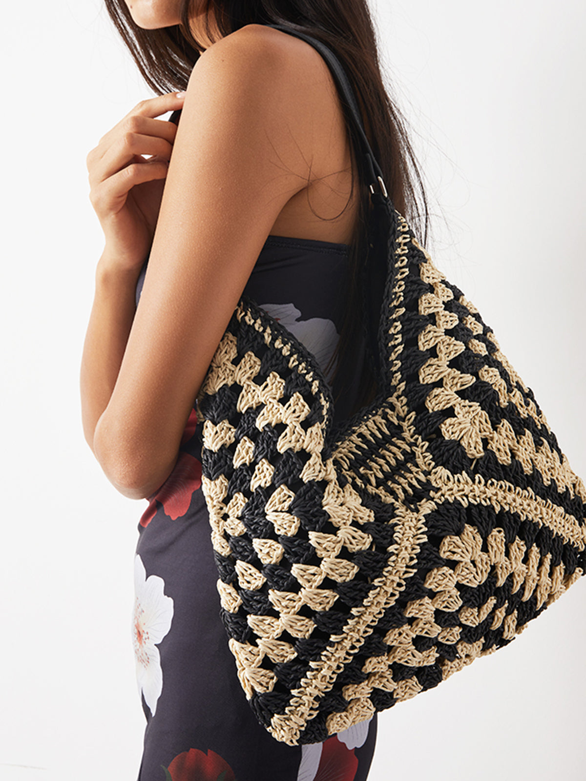 Boho Crochet Shoulder Bag for Women | Trexie
