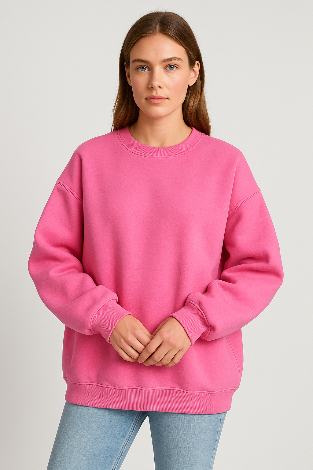 Oversized Jumper Casual Fit for Women | Byle Pink