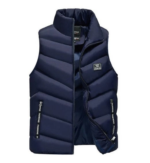 Caden | Puffer Vest Jacket Navy blue