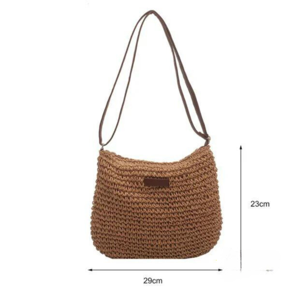 Camille – Woven Crossbody Bag