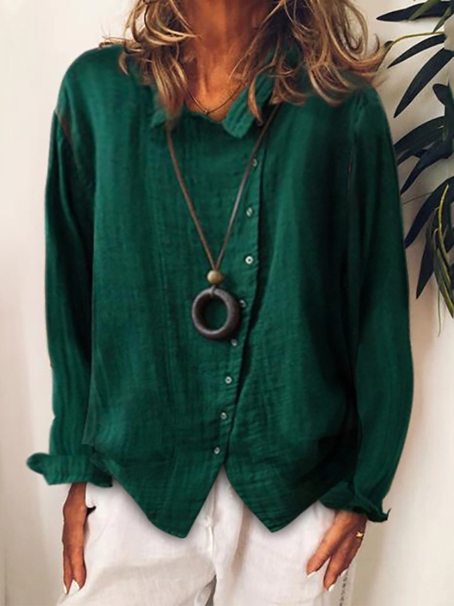 Casual Long Shirt for Women | Claire Green