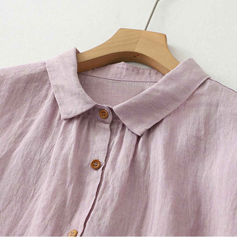 Linen Summer Shirt For Women | Liora