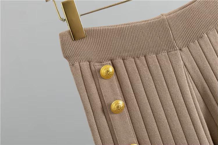 Knit Sweater Set Vintage Style for Women | Celene