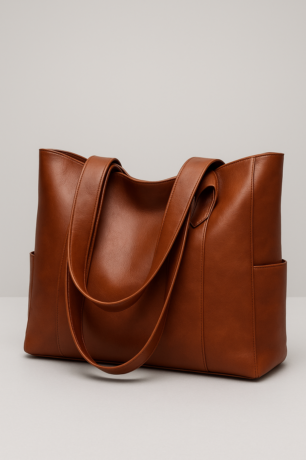 Celia – Vintage Leather Shoulder Bag Brown