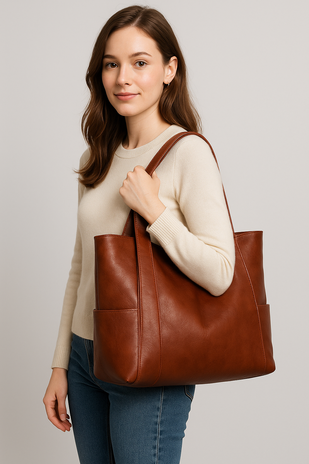 Celia – Vintage Leather Shoulder Bag
