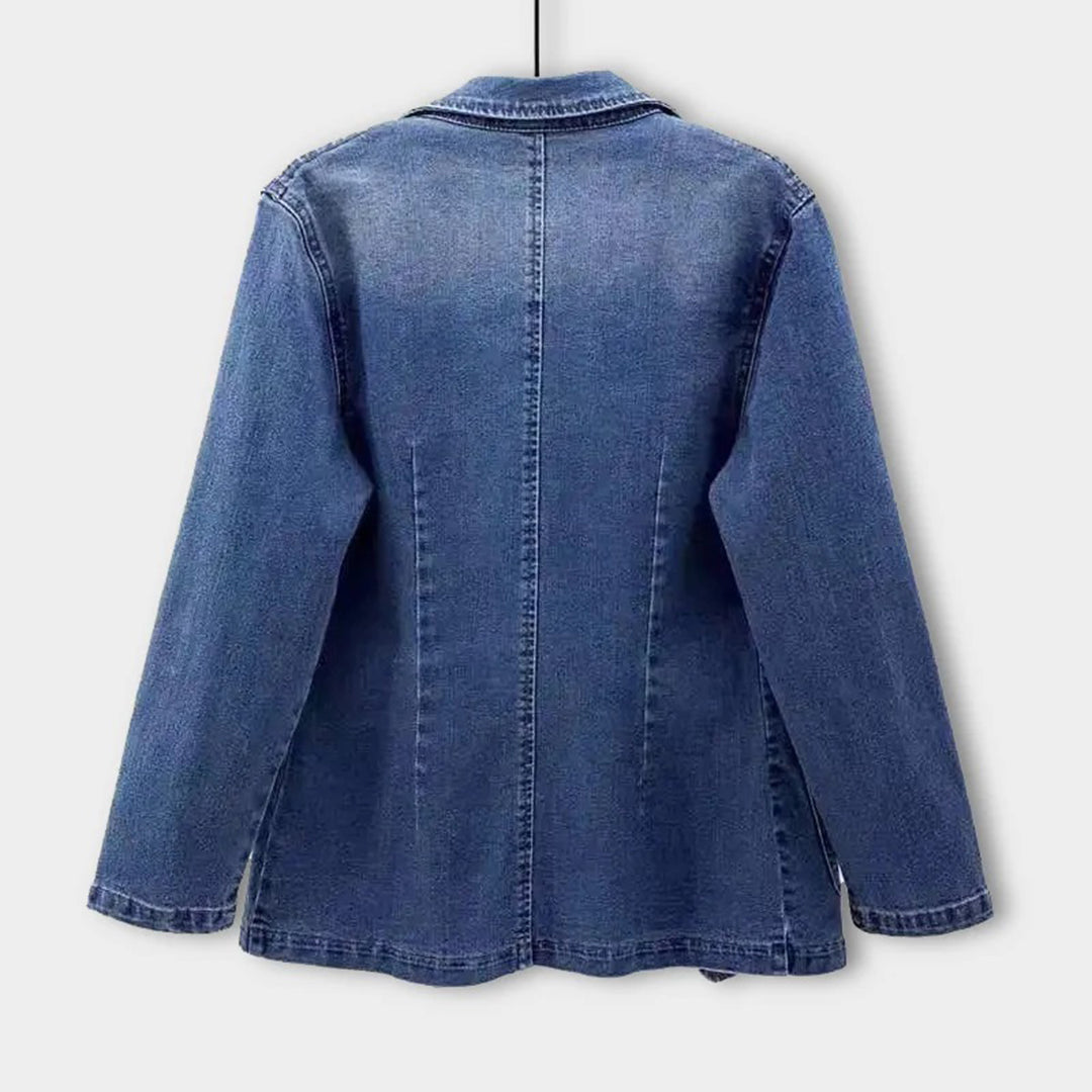 Clarisse – Casual Denim Blazer