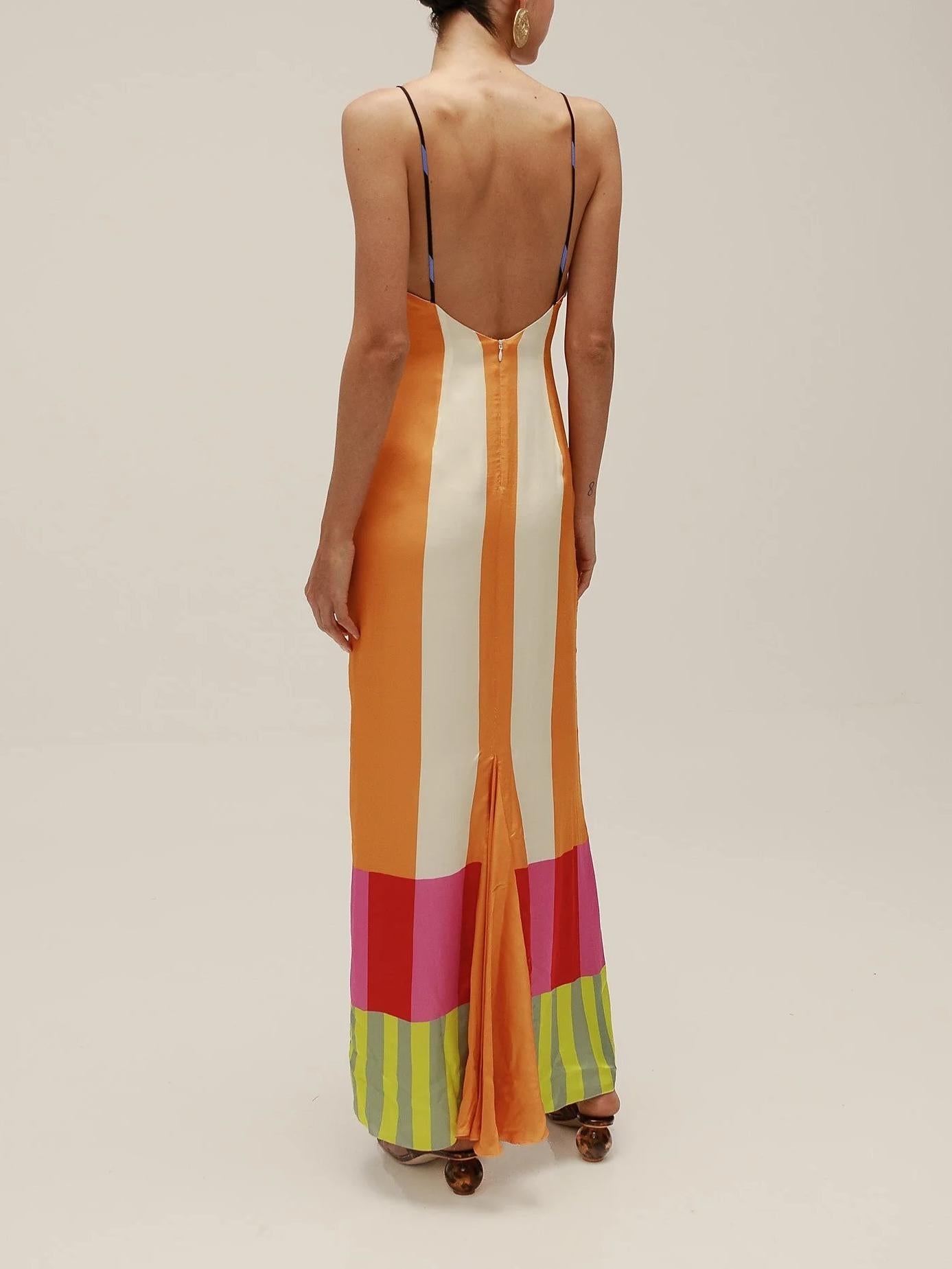 Color-Blocked Maxi Dress for Women | Paloma