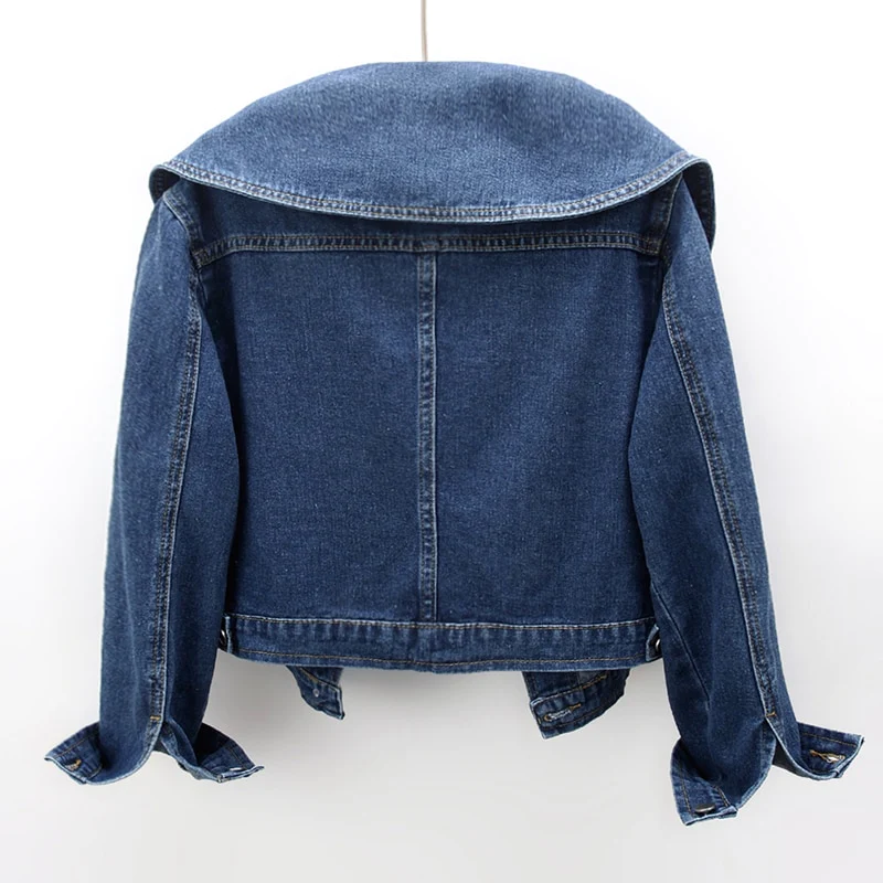 Cropped Denim Jacket for Women | Rylia