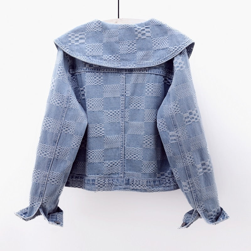 Cropped Denim Jacket for Women | Rylia
