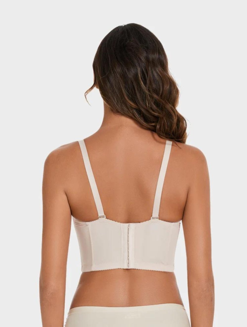 Elegant Strapless Longline Bra for Women | Liona