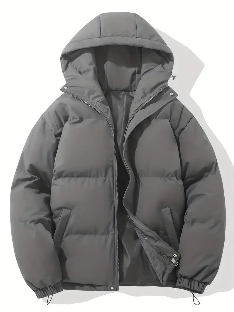 Warm Winter Jacket Minimalist Style for Women | Everlyn Dark Gray