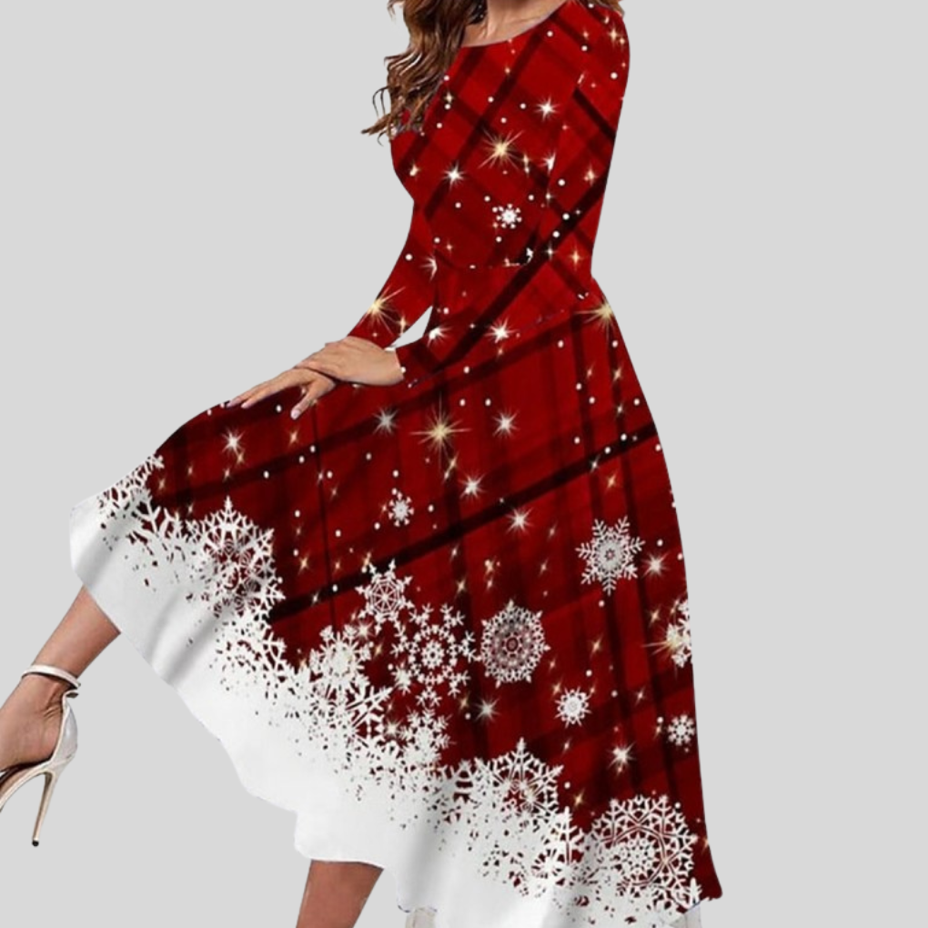 Festive Christmas Dress For Women | Liora