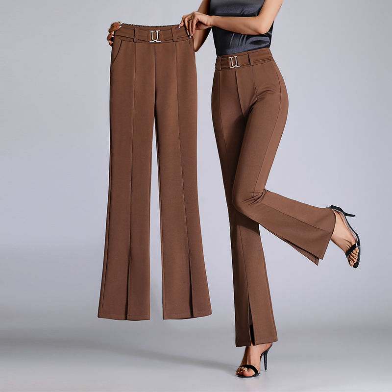 Flared Trousers for Women | Calista ChĂȘne Brown