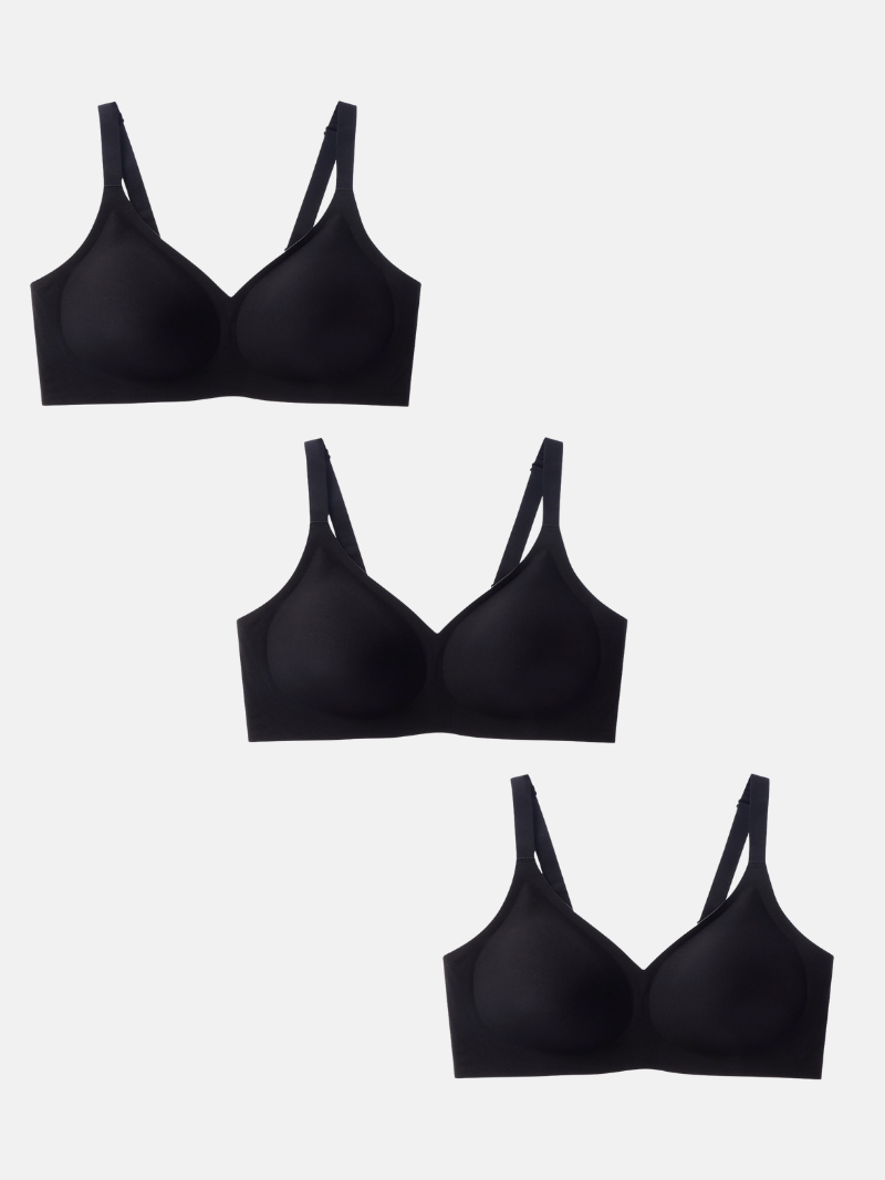 Full Coverage Wireless Jelly Sculpt Bra for Women | Nessa