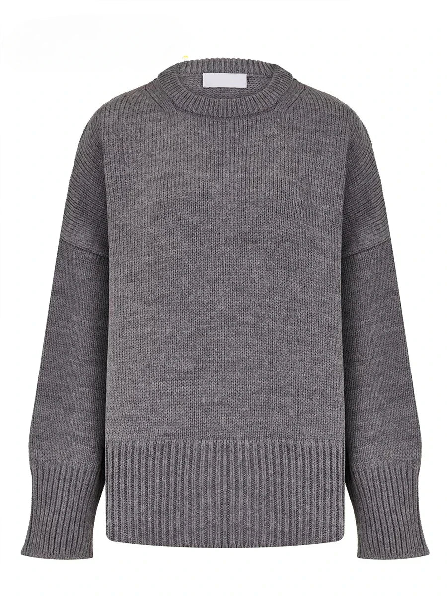 Oversized Knitted Sweater for Women | Gaby Gray