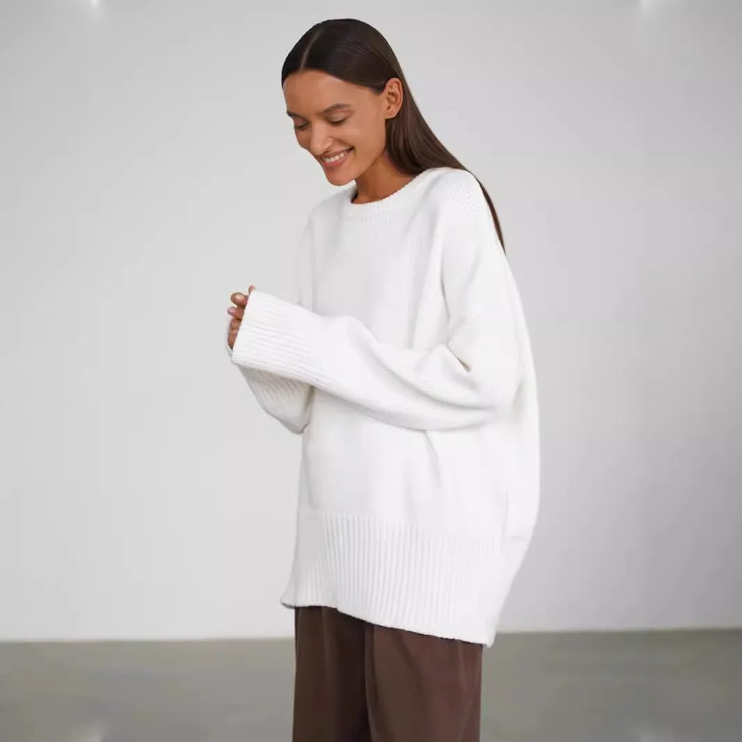 Oversized Knitted Sweater for Women | Gaby White