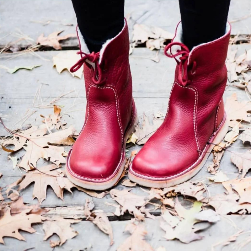 Waterproof Snow Boots with Wool Lining for Women | Gaby