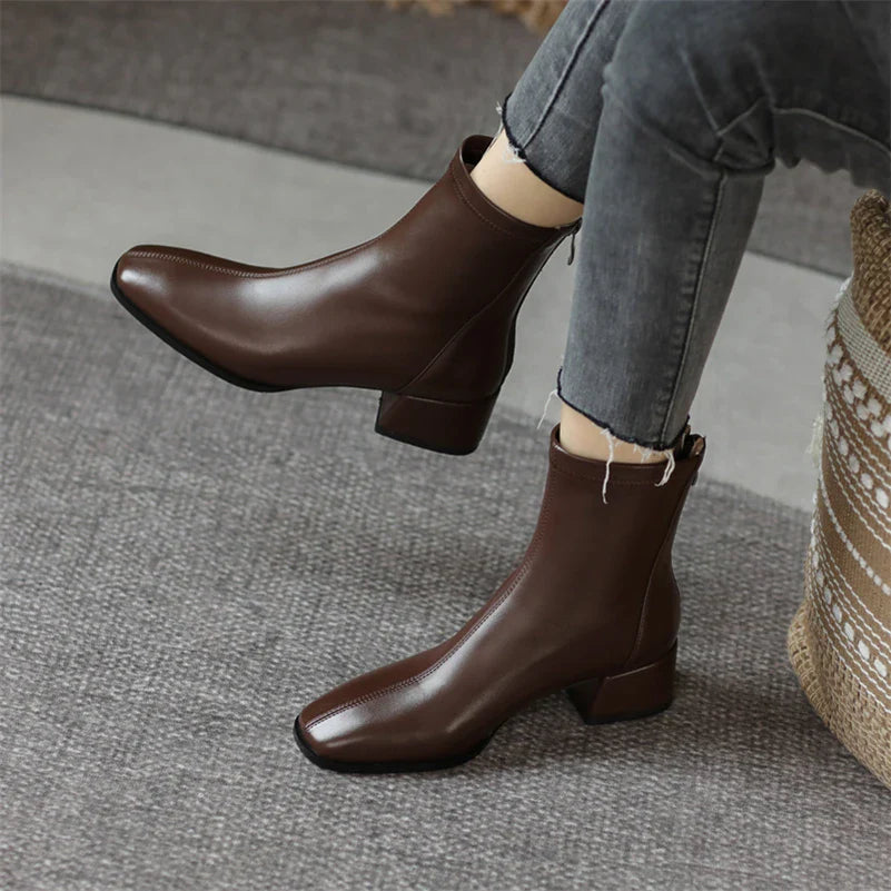 Selene - Leather Boots