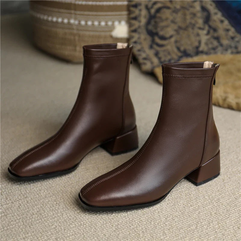Selene - Leather Boots