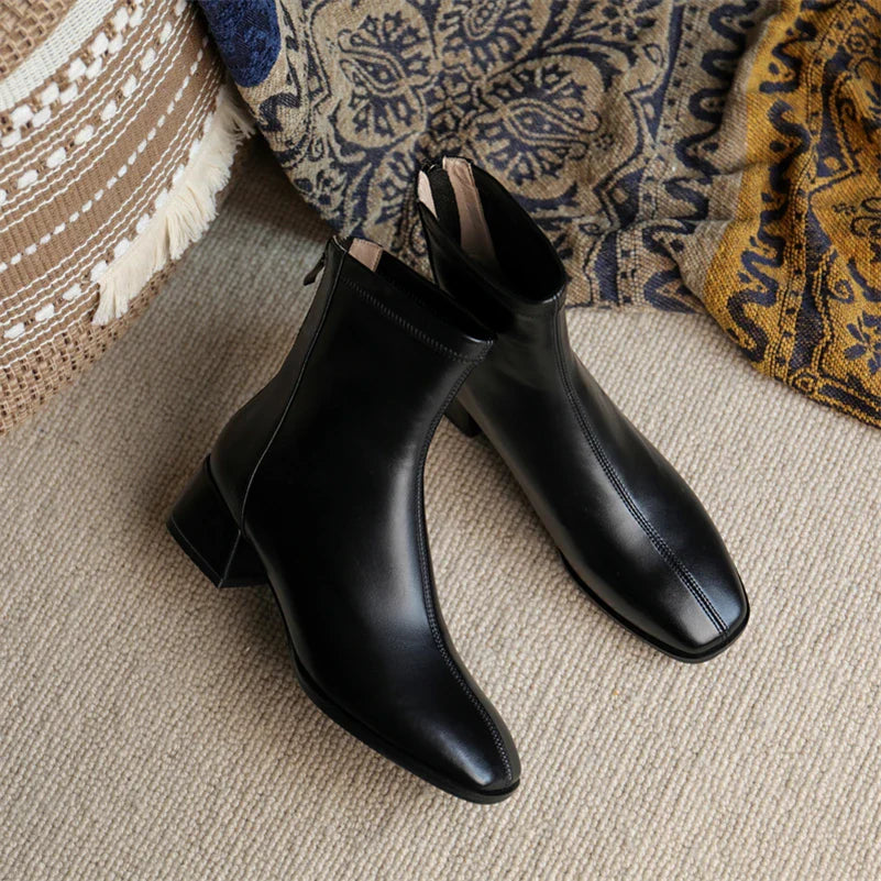 Selene - Leather Boots