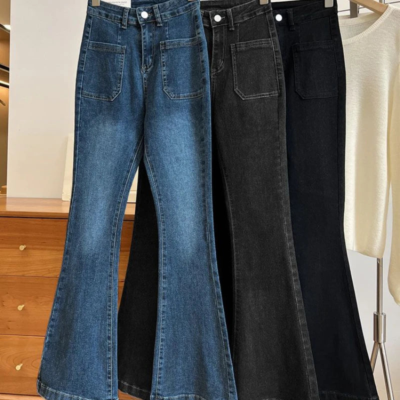 High Waist Loose Washed Jeans | Gwen