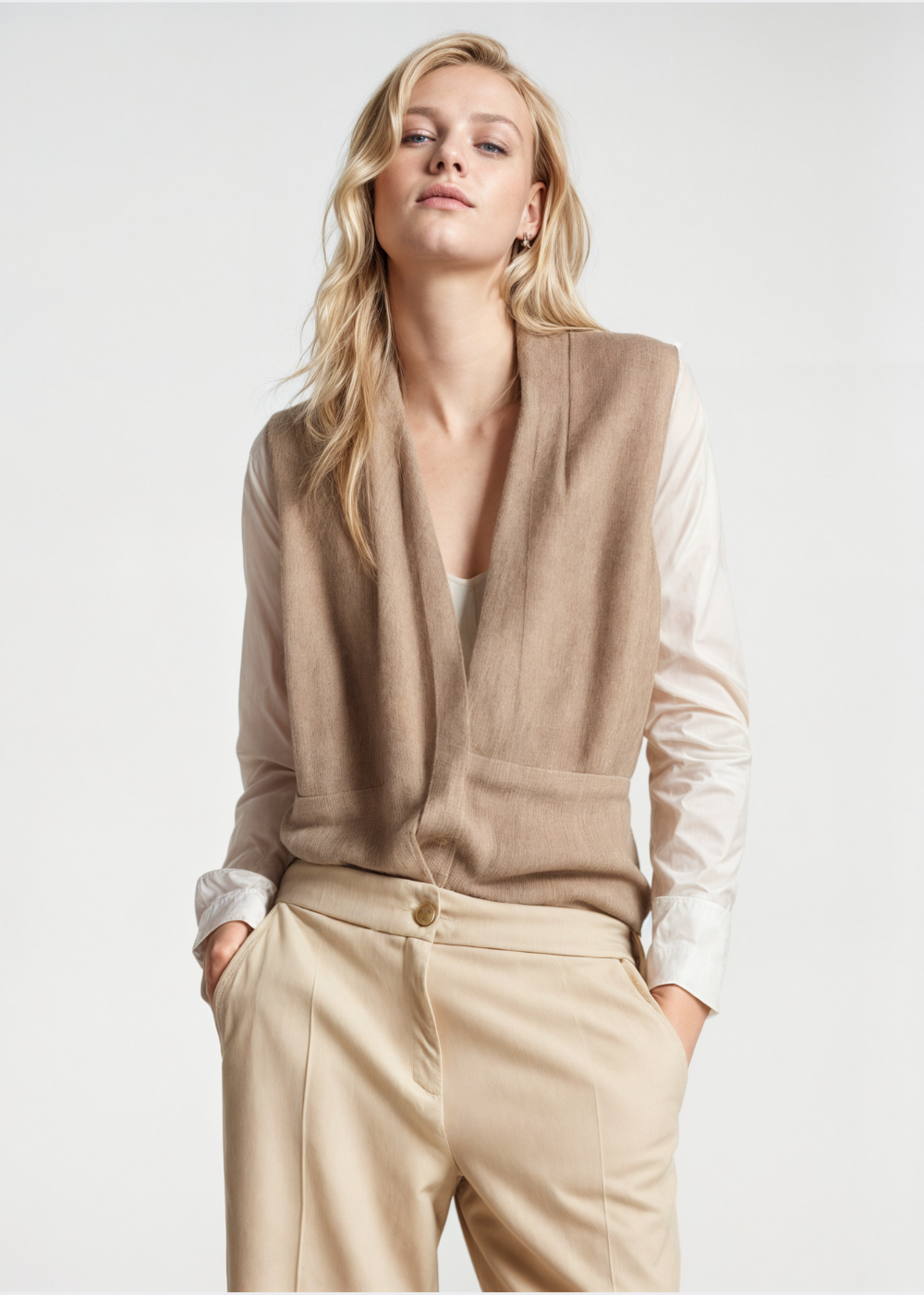 Isolde – Cashmere Lightweight Relaxed Vest