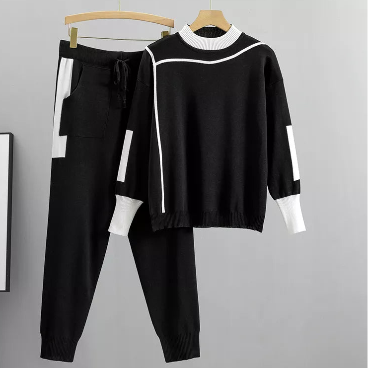 Kara | Casual Loungewear Set Black