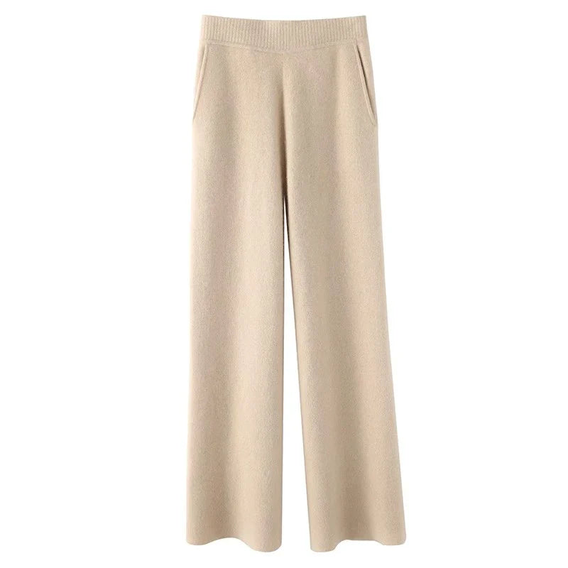 Lounge Sweatpants Relaxed Fit for Women | Kavlin Khaki