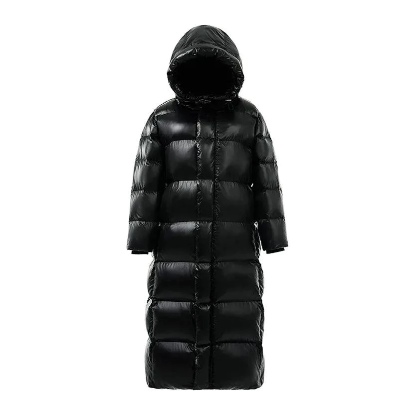 Long Padded Jacket Stylish Design for Women | Kylor Black