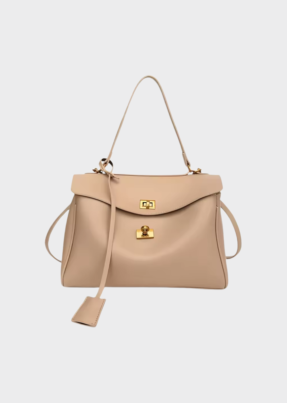 Leather Handbag for Women | Margot Beige
