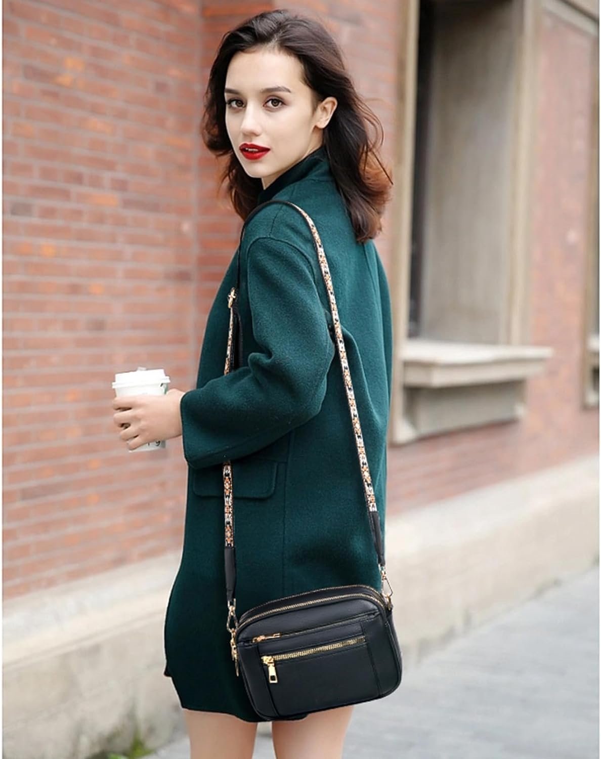 Leather Shoulder Bag for Women | Elsie