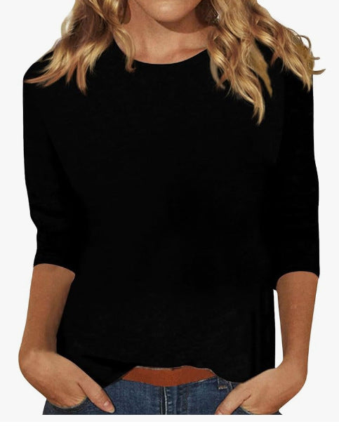 Long Sleeve Shirt for Women | Alessia Black