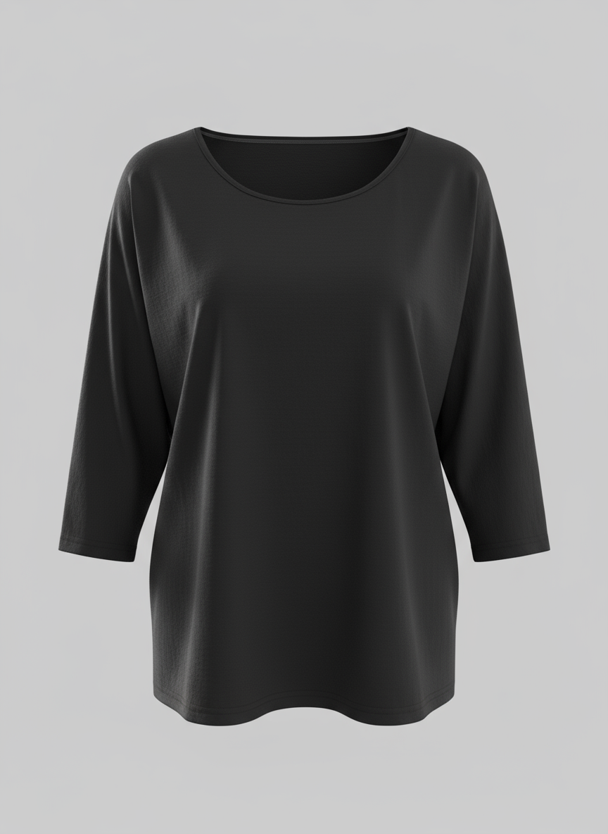 Long Sleeve Shirt for Women | Alessia Black