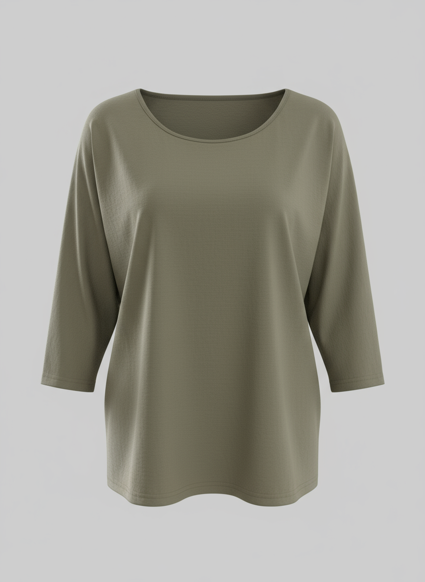 Long Sleeve Shirt for Women | Alessia Khaki