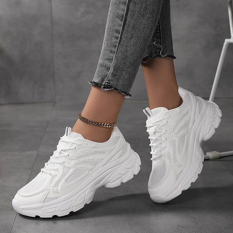 Low Top Lace Up Sneakers for Women | Zandra