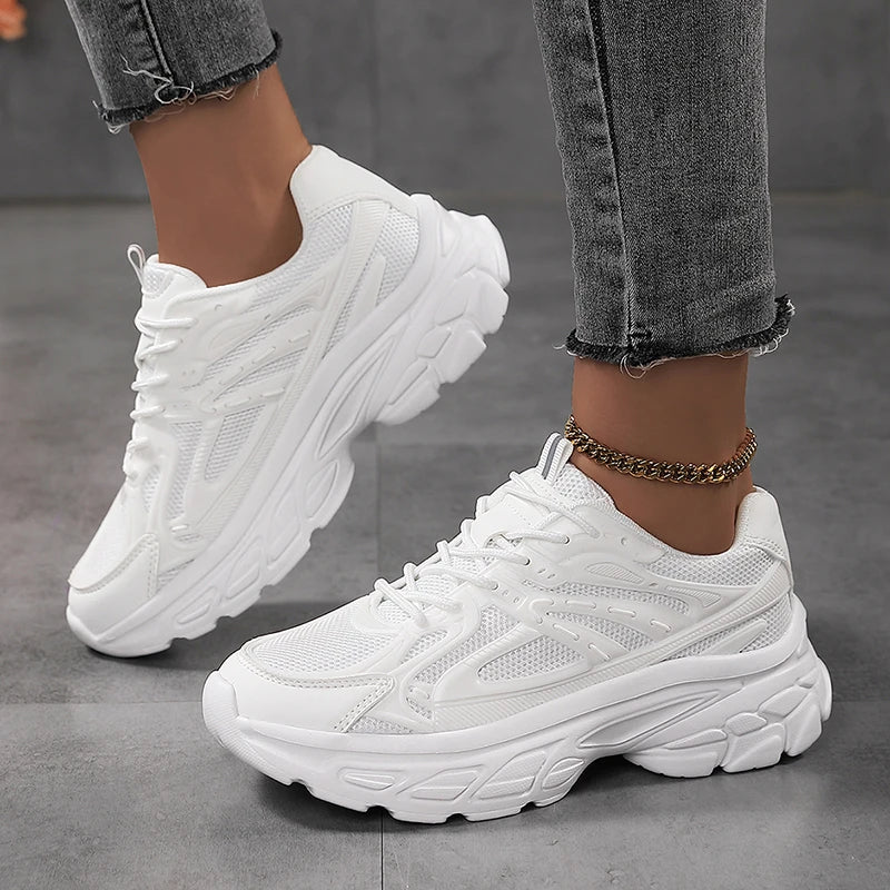 Low Top Lace Up Sneakers for Women | Zandra