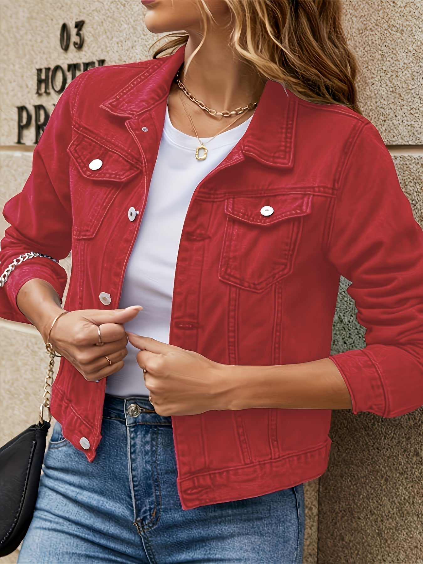 Stylish Jacket Versatile Design for Women | Lucy Red