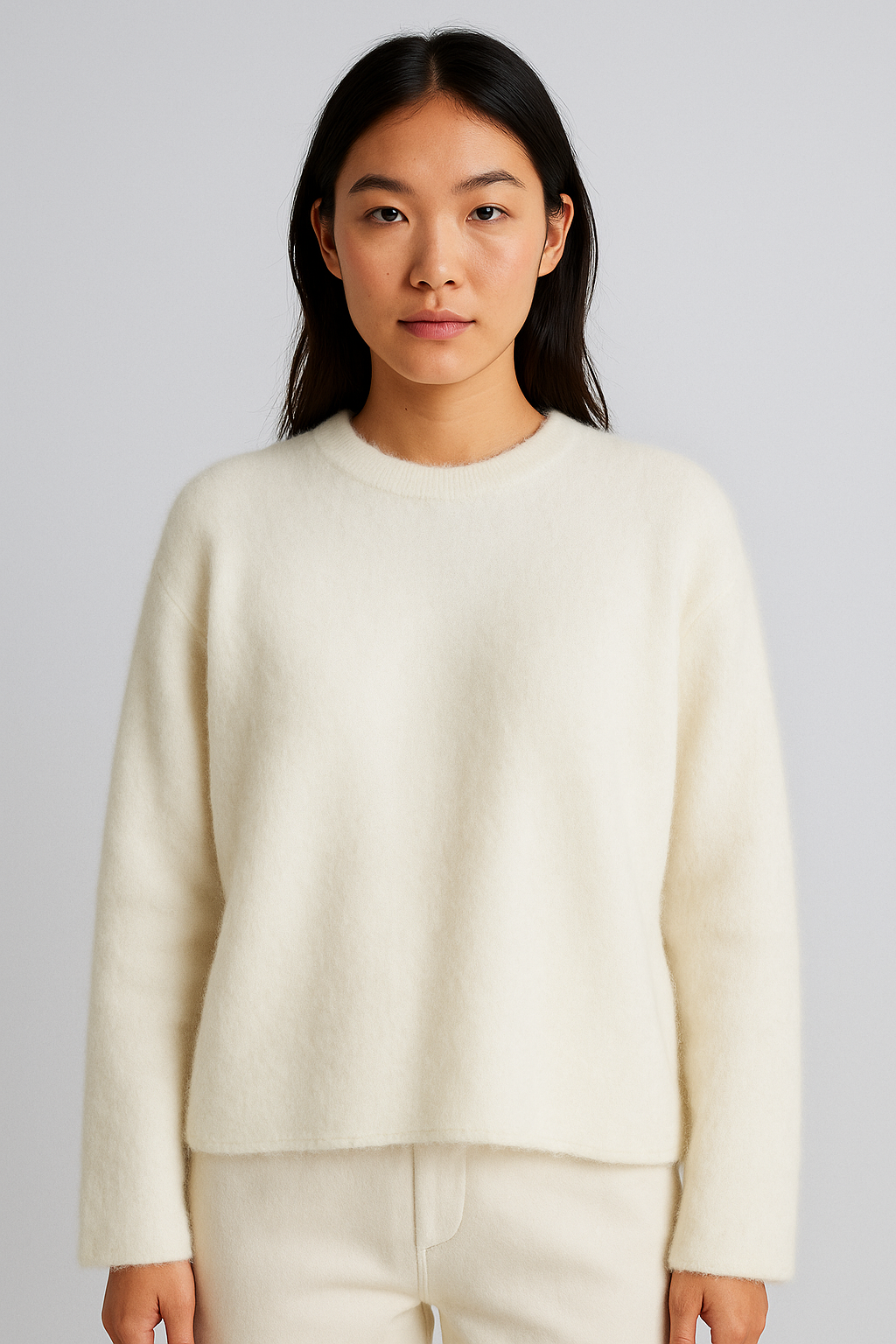 Oversized Sweater Cozy Fit for Women | Lunelle Cream