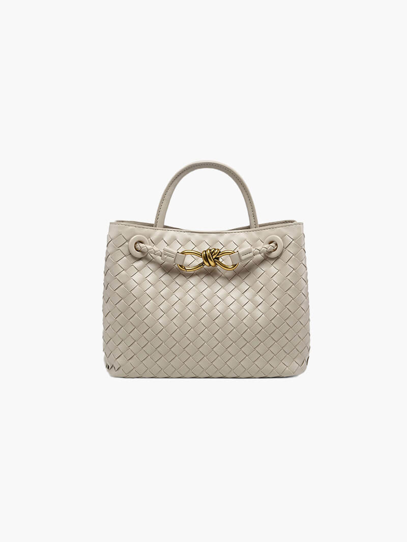 Maribel – Woven Everyday Handbag Creme Small