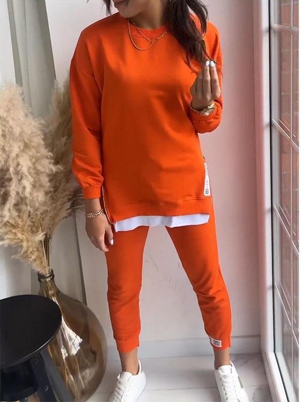 Marley - Comfortable Loungewear Set for Women Orange