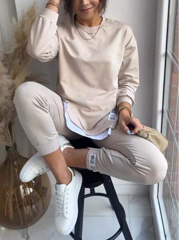 Marley - Comfortable Loungewear Set for Women Khaki